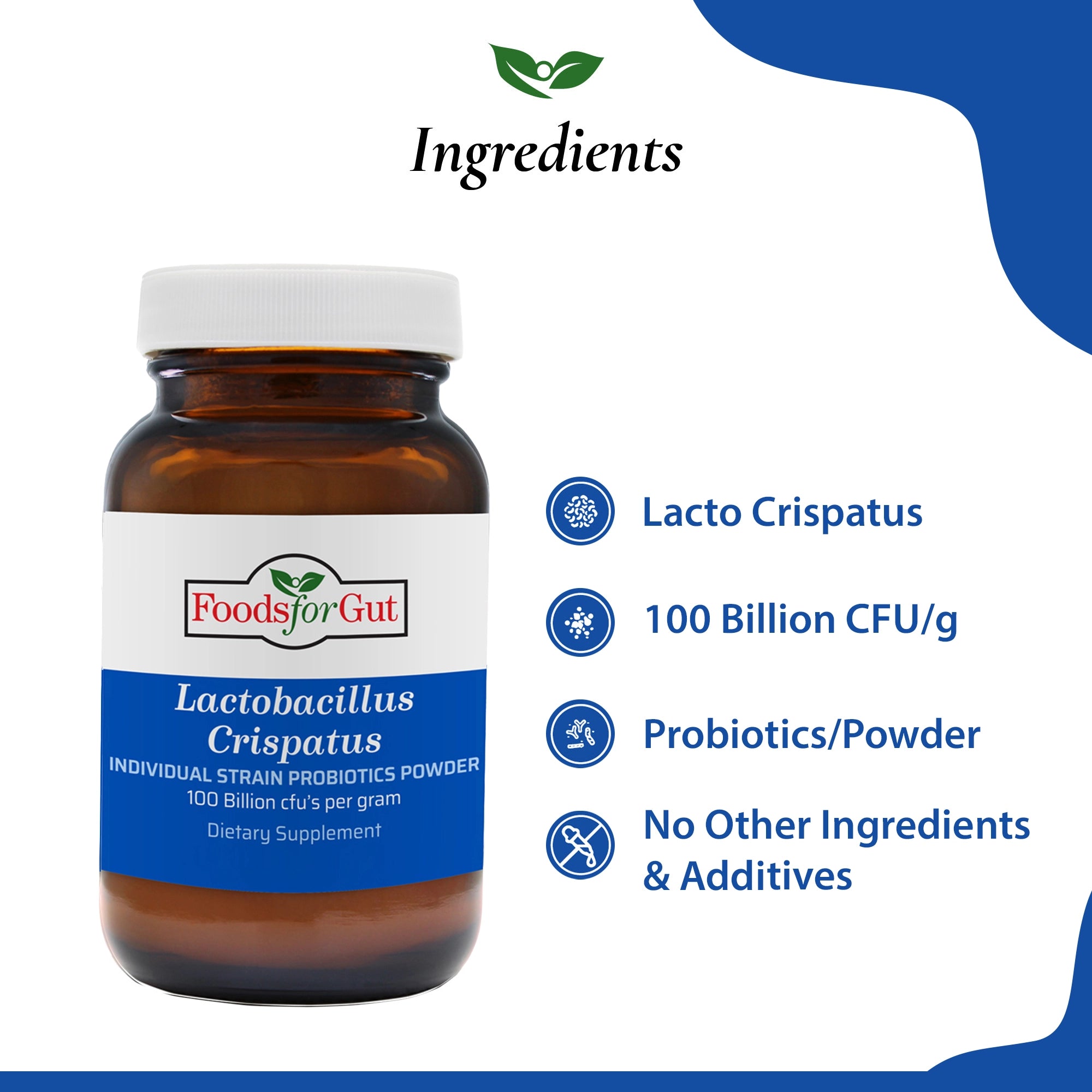 Lactobacillus Crispatus Probiotic Powder