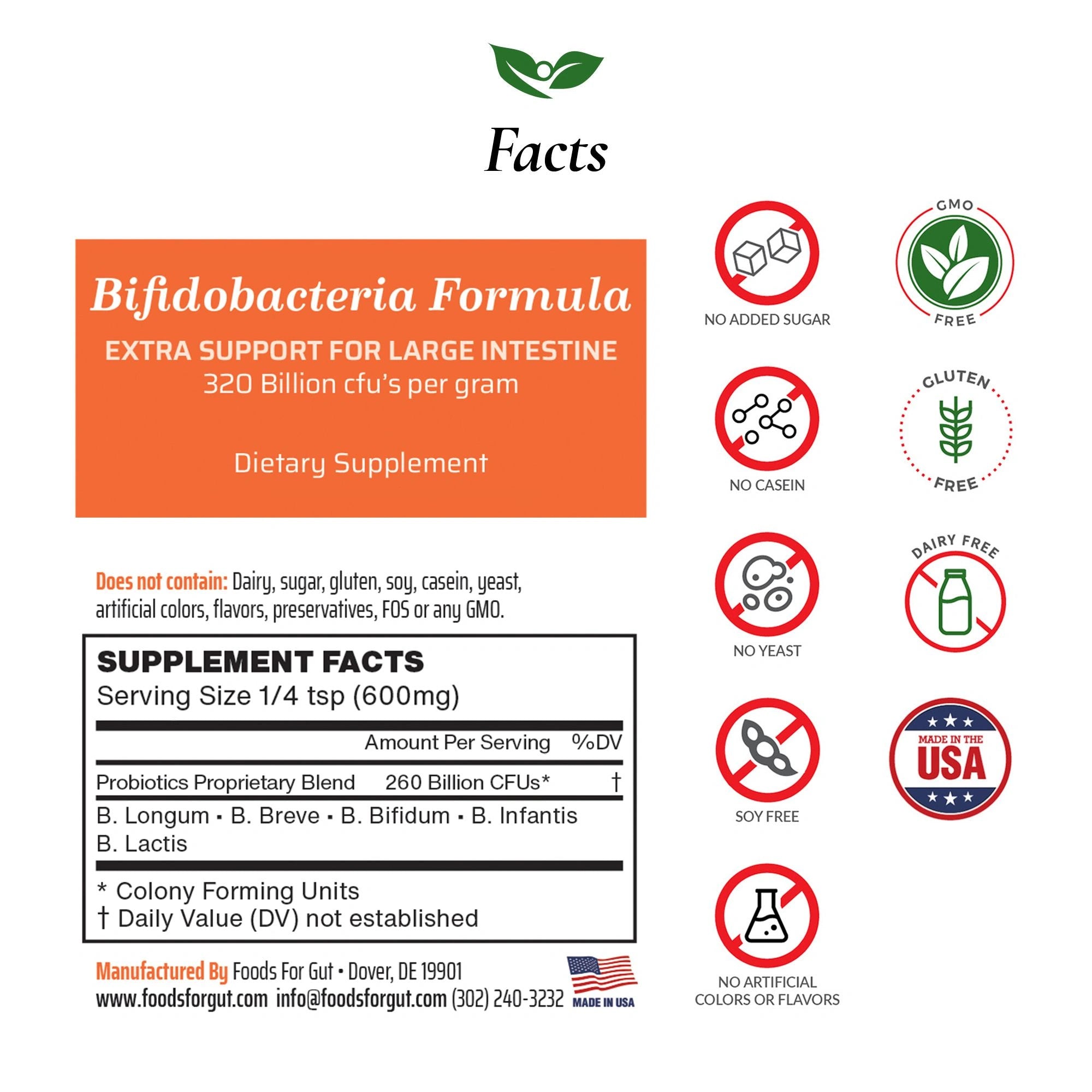 BifidoBacteria Formula