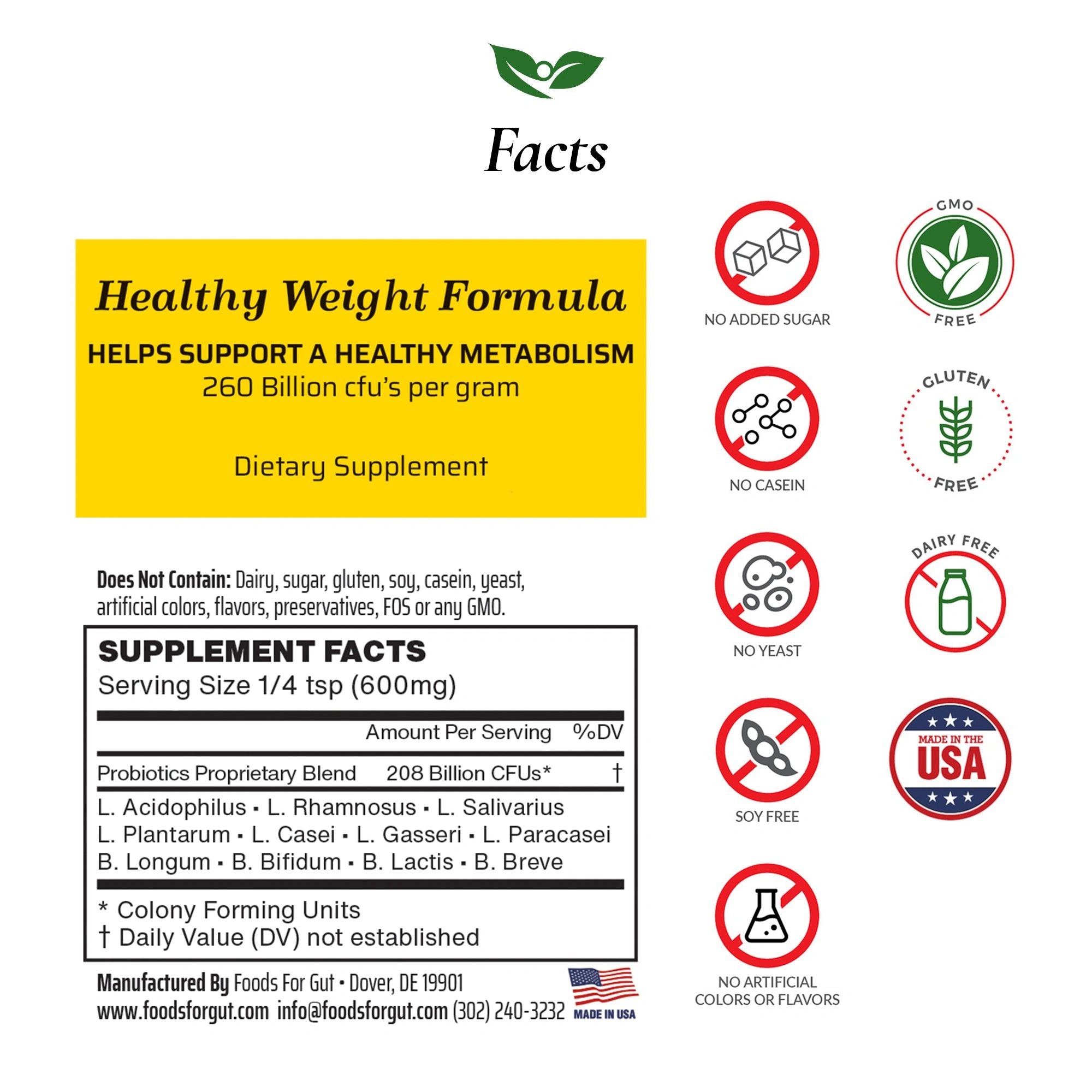 Healthy Weight Formula